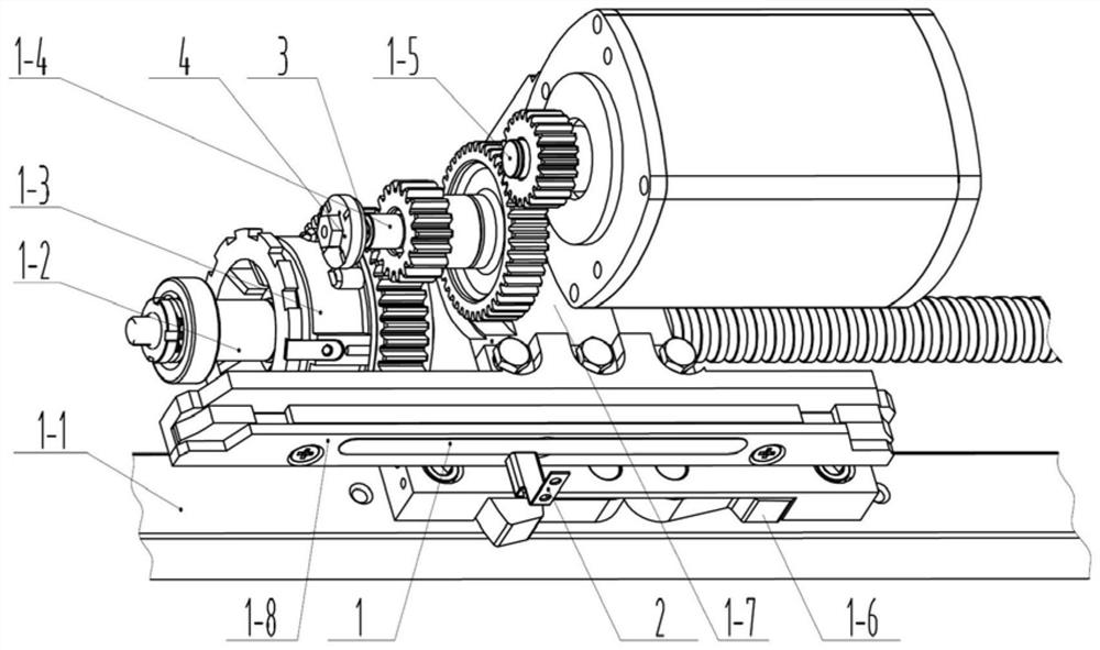 A detection method for the slipping of the friction coupling of the switch machine or the overflow of the relief valve