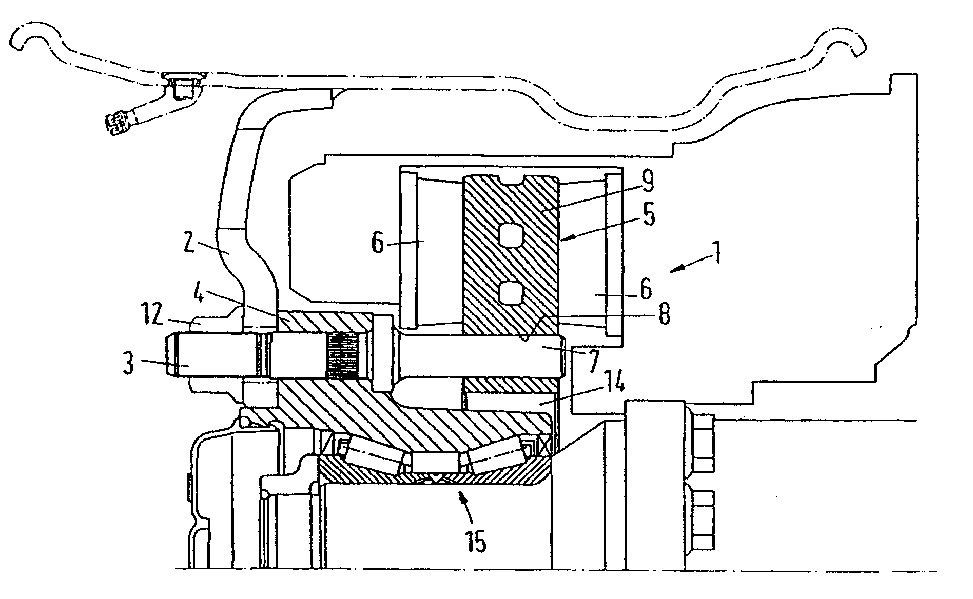 Fixed disc type brake