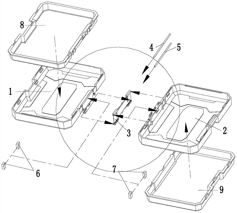 Box overturning by 360 degrees to be displayed and working method thereof