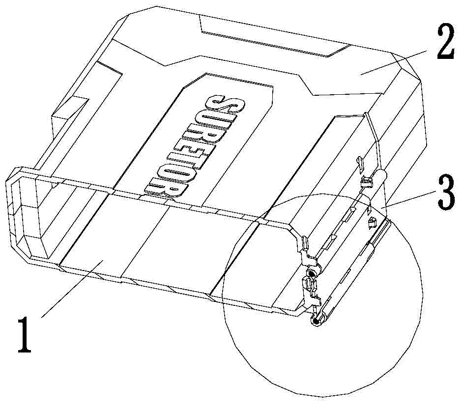 Box overturning by 360 degrees to be displayed and working method thereof