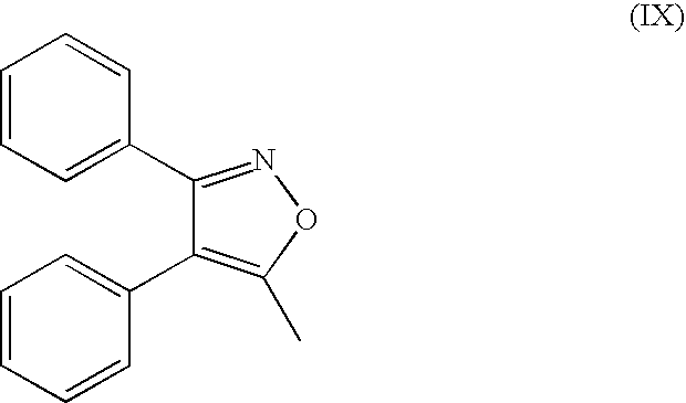 Method for preparing diaryl-substituted isoxazole compounds