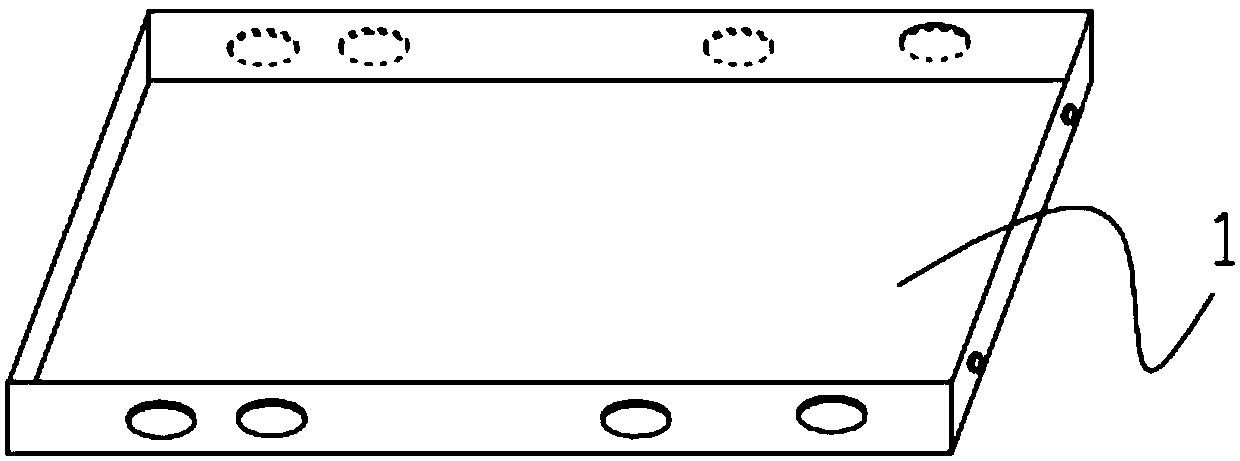 Backing plate positioning mechanism for BL automatic assembly production line