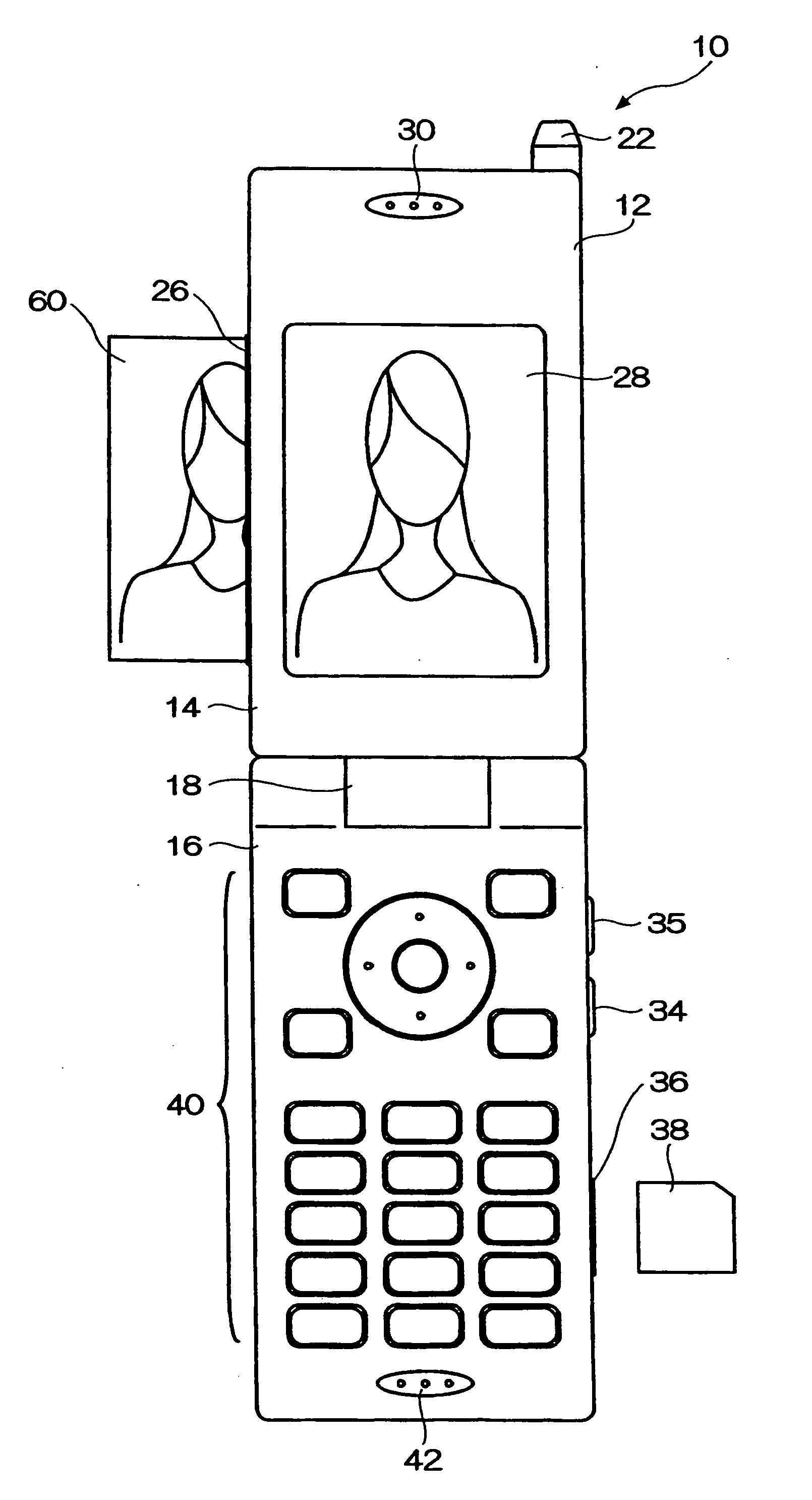 Printer unit and electronic camera