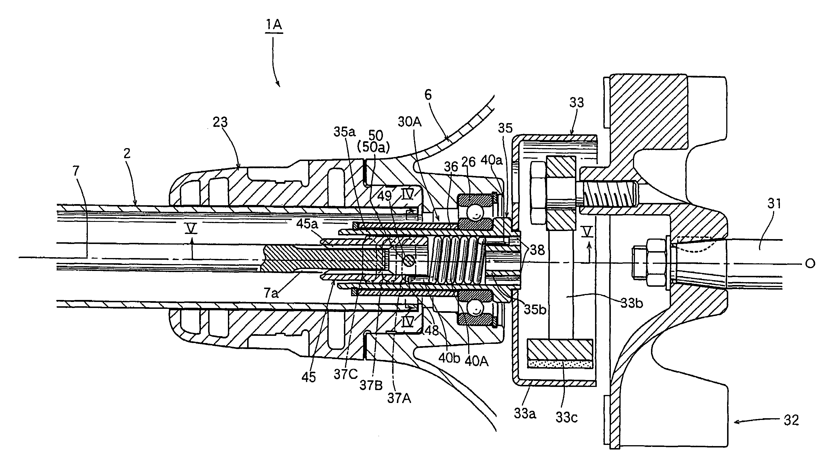 Vibration-absorbing coupler and portable brush cutter provided with the vibration-absorbing coupler