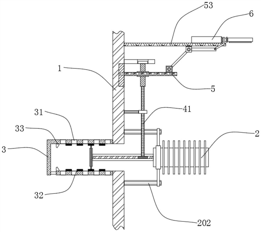 Alternating-current power distribution equipment for controlling ventilatory capacity by utilizing thermal expansion and cold contraction