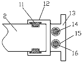 Water gate for heating and freezing prevention in water conservancy project