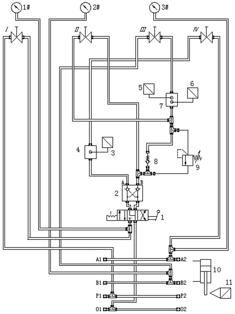 Full-stroke sealing performance testing device for hydraulic stand column and jack and using method