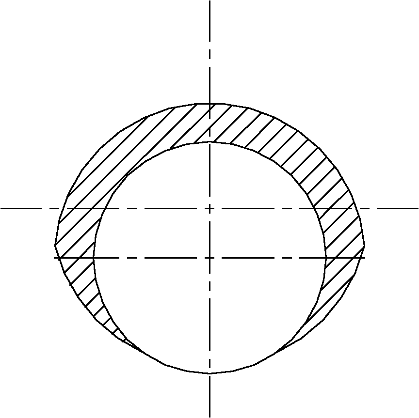 Rotary supporting lubrication structure of rotary type compressor