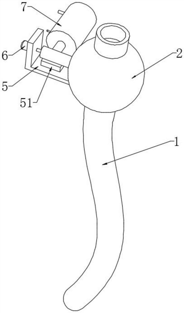 Multifunctional self-flushing type constant-temperature enteral nutrition nasal feeding tube