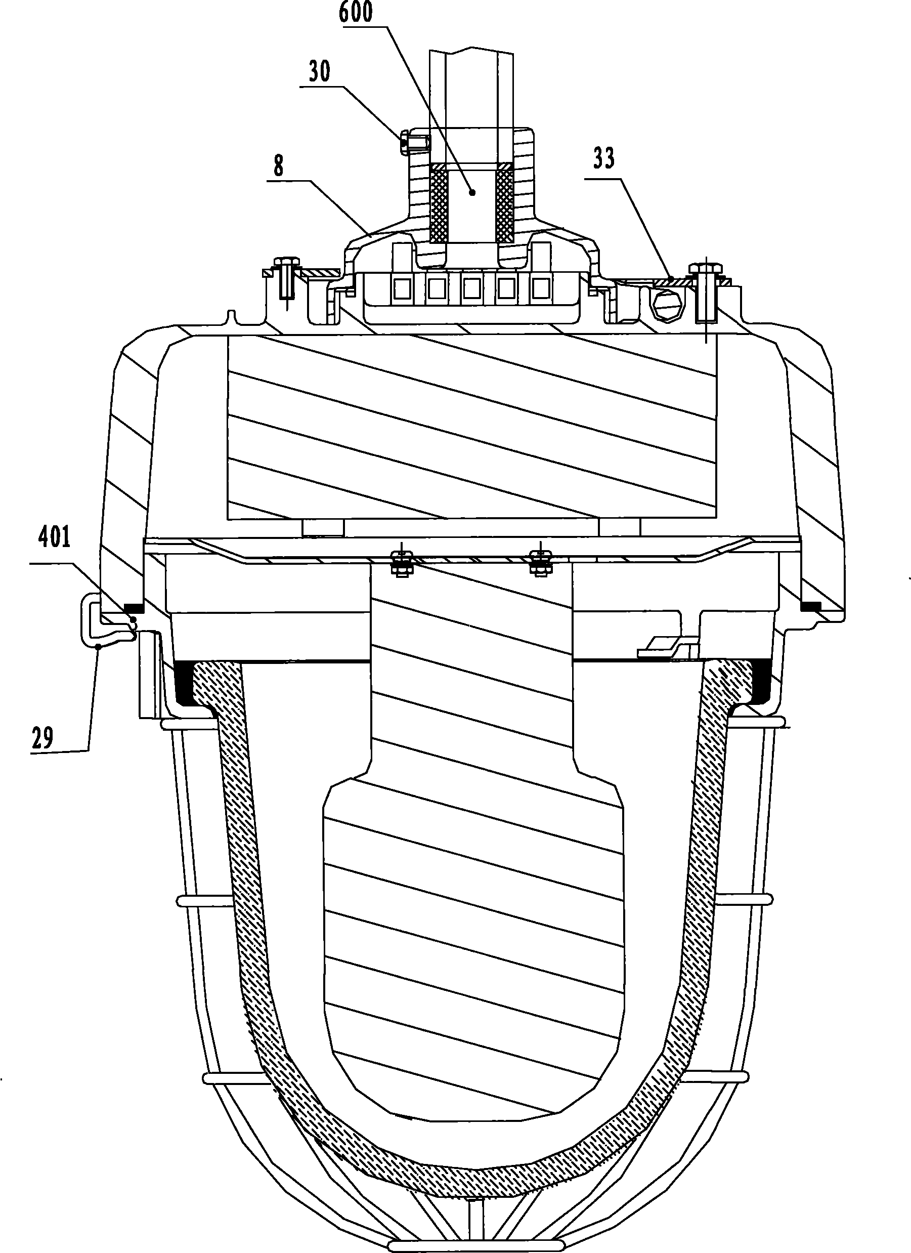 Explosion-proof platform lamp