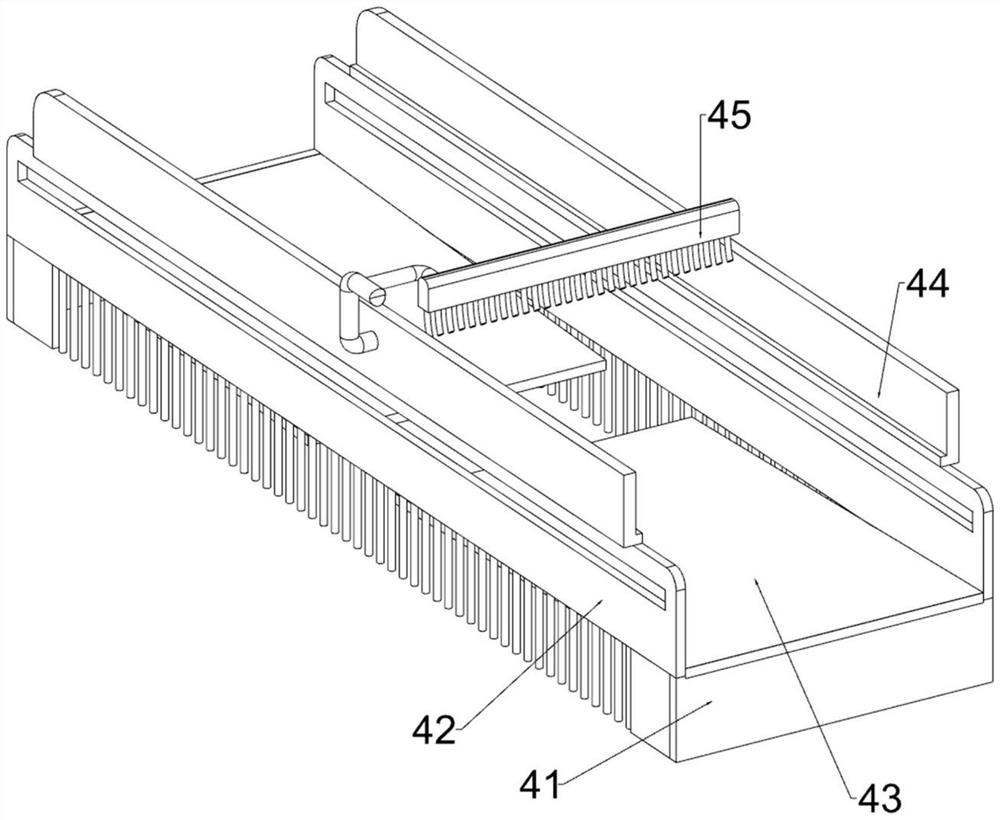 A fan blade dust removal device for radiator