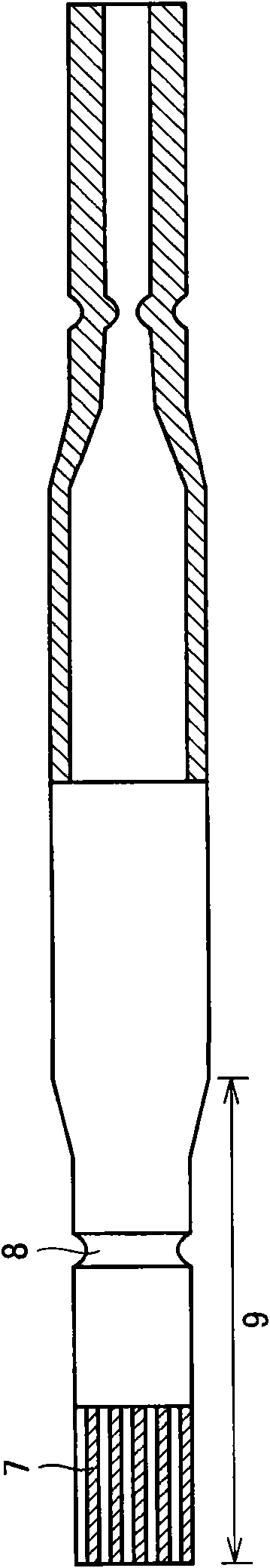 Cold-finished seamless steel pipe for integrally molded drive shaft, drive shaft using the pipe, and method for manufacturing the cold-finished seamless steel pipe