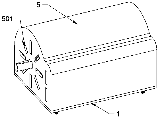 Vibration noise suppression device for three-phase AC motor