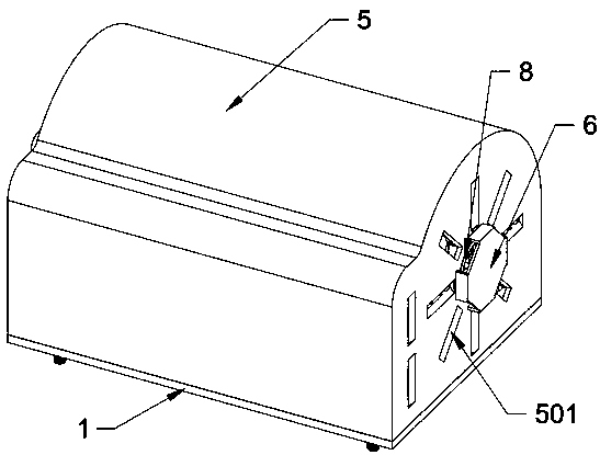 Vibration noise suppression device for three-phase AC motor