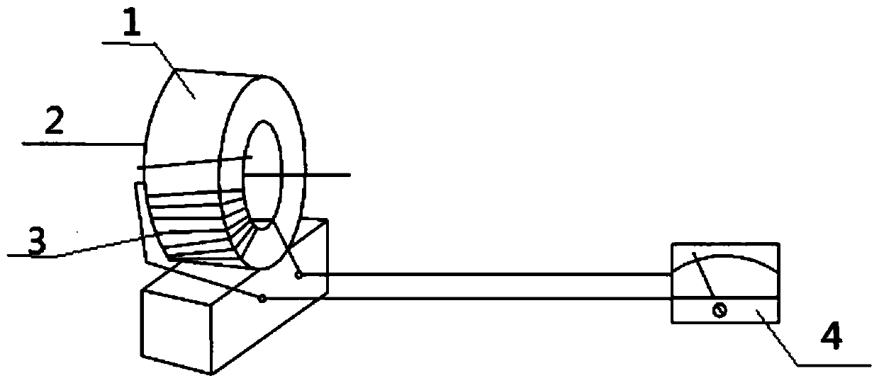 Current transformer based on wireless communication technology networking