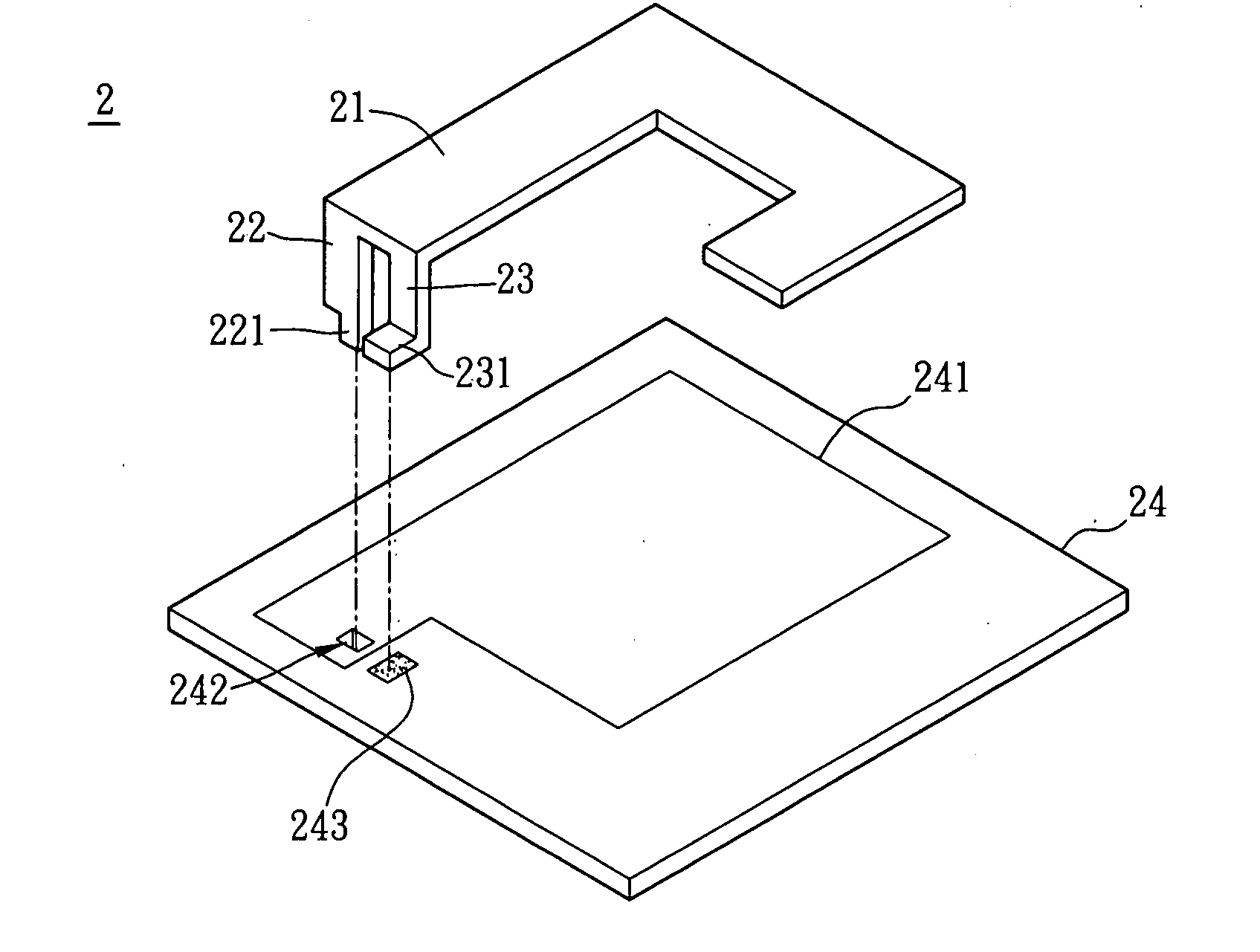 Single band antenna