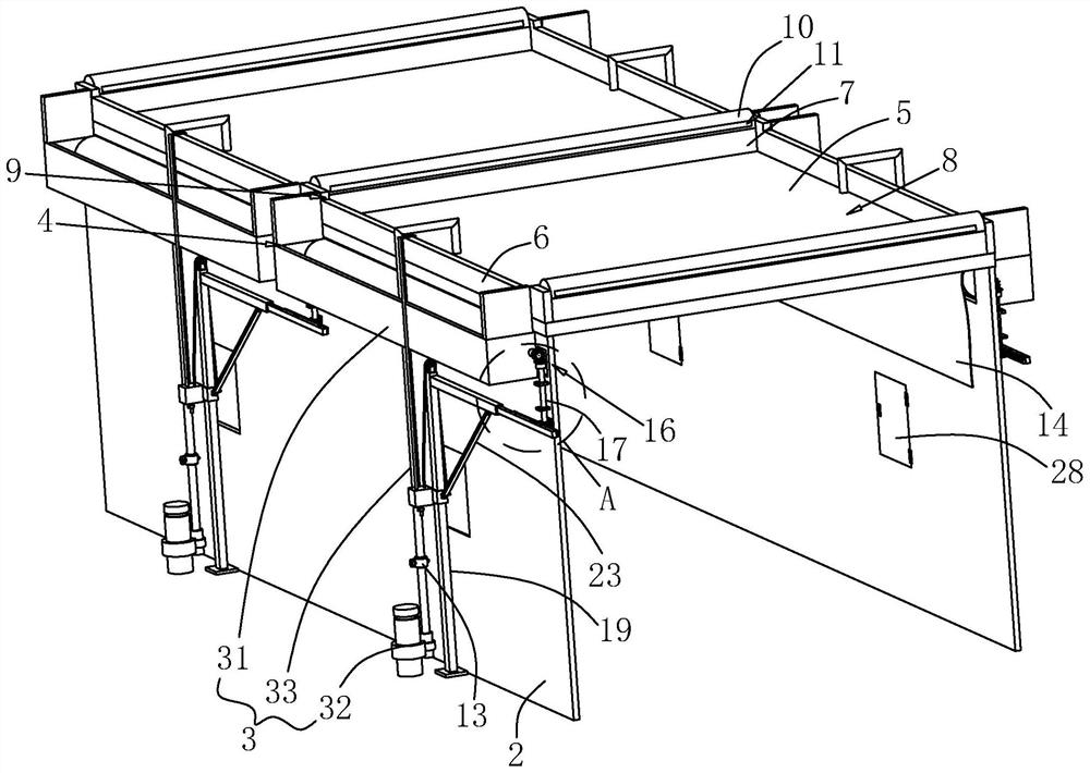 Fire extinguishing system for fire-fighting engineering and using method thereof