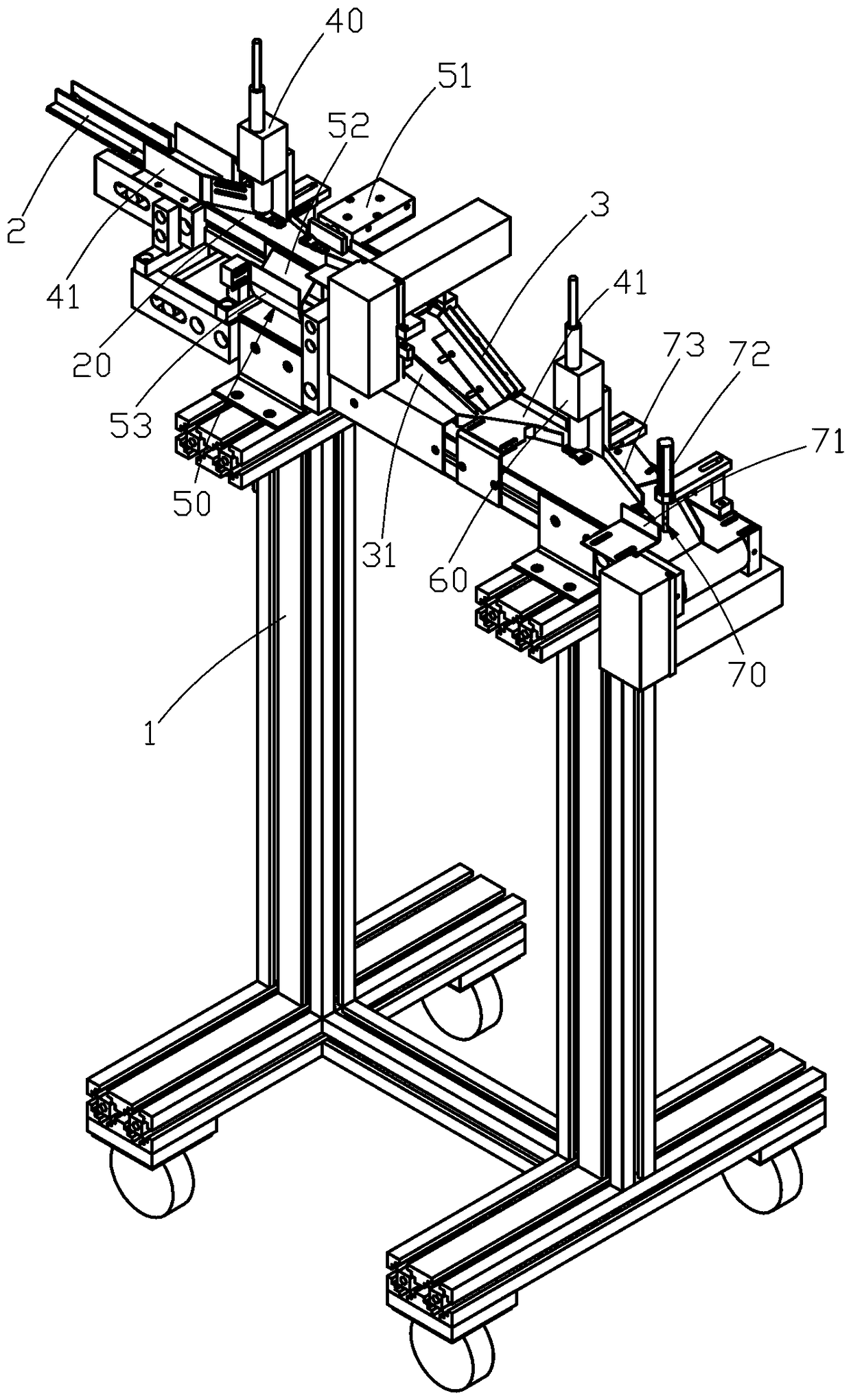 A feeding device for craft pull tabs