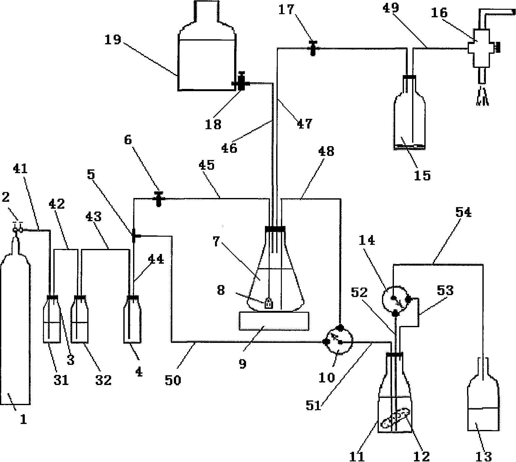 A non-oxygen dialysis apparatus