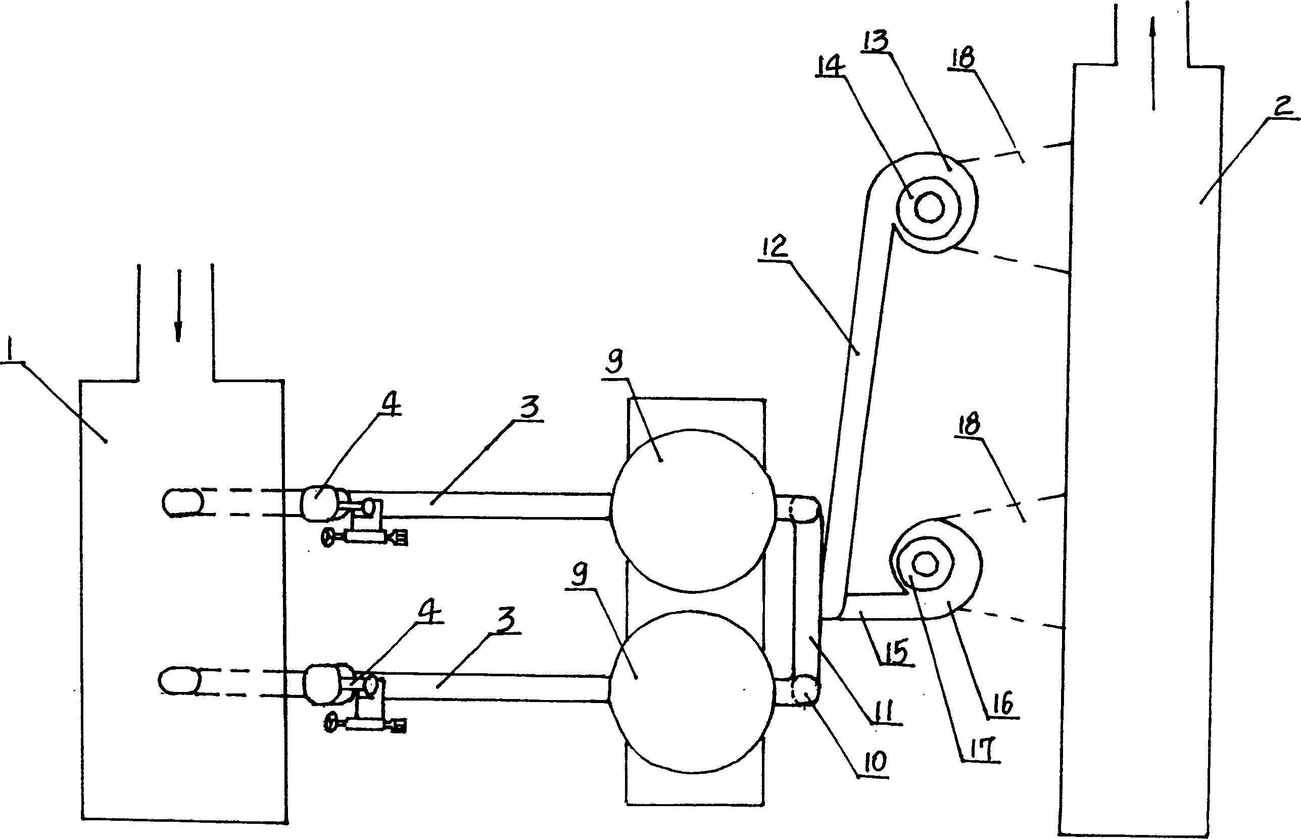 Hydraulic water-hammer power generating device