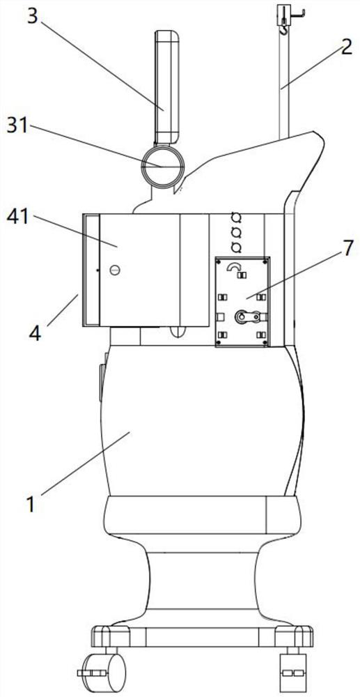 Electric heating abdominal cavity hyperthermia perfusion treatment system