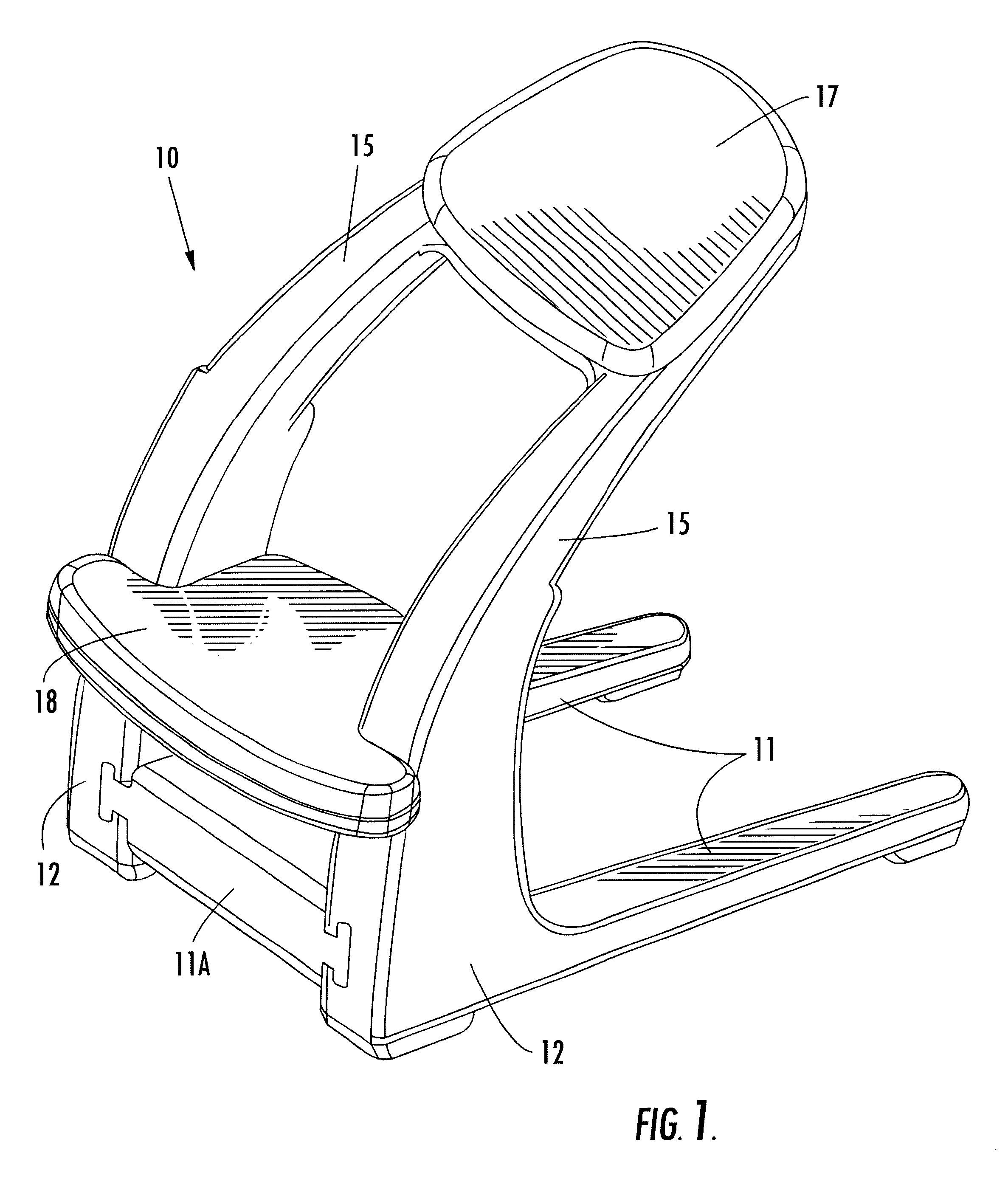 Body support for automotive mechanics