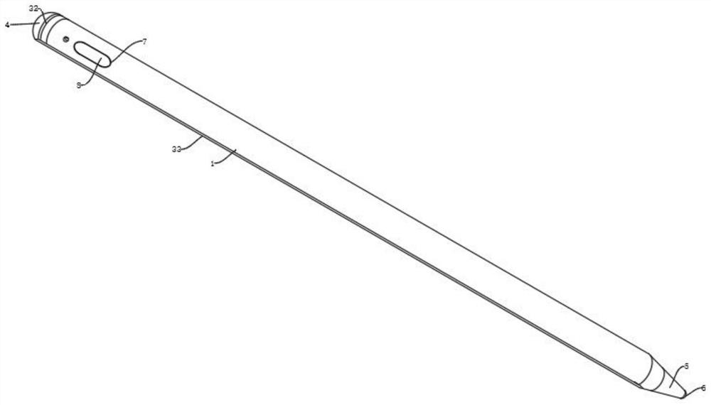 Active capacitance pen