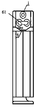 Household solid heat accumulating type electric heat supply system and heat supply method thereof