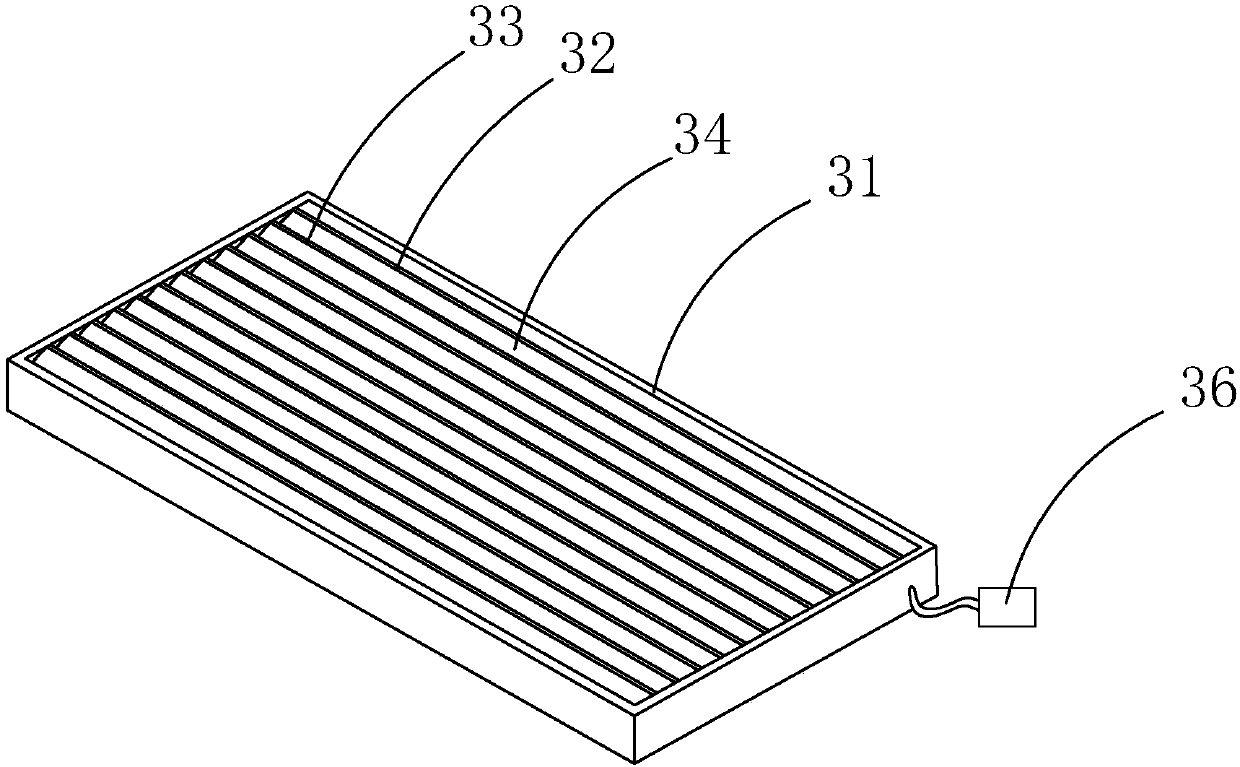 Dust collecting device applicable to machine room