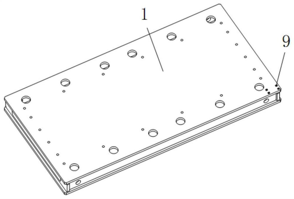 Angle-adjustable hydraulic jack opposite jacking test device