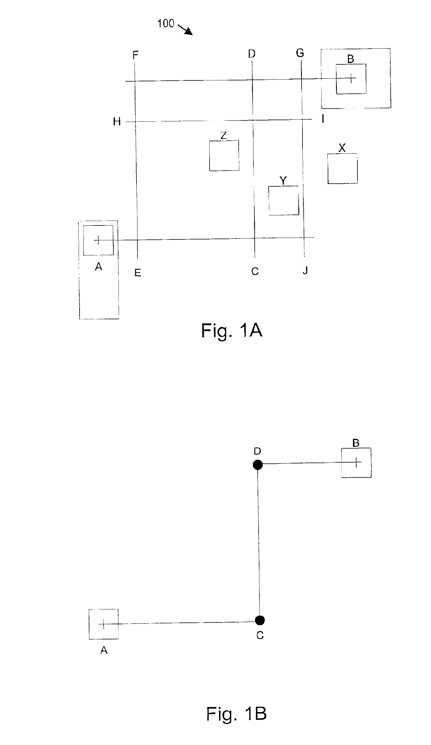 Method for routing connections in the display of a network topology