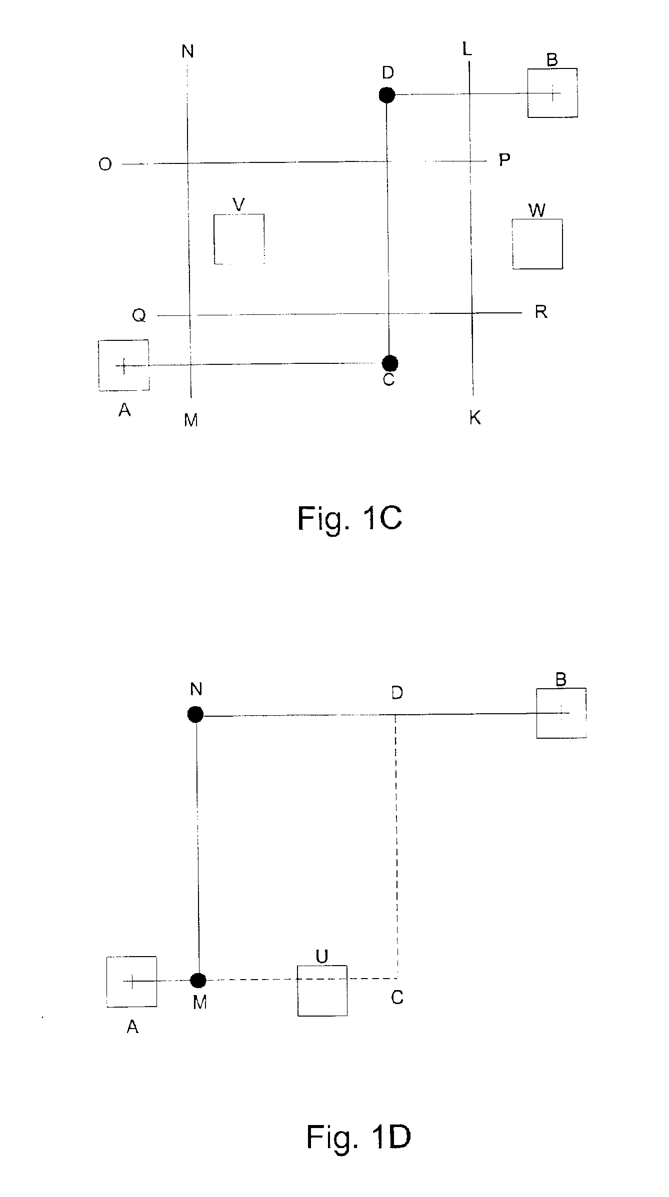 Method for routing connections in the display of a network topology