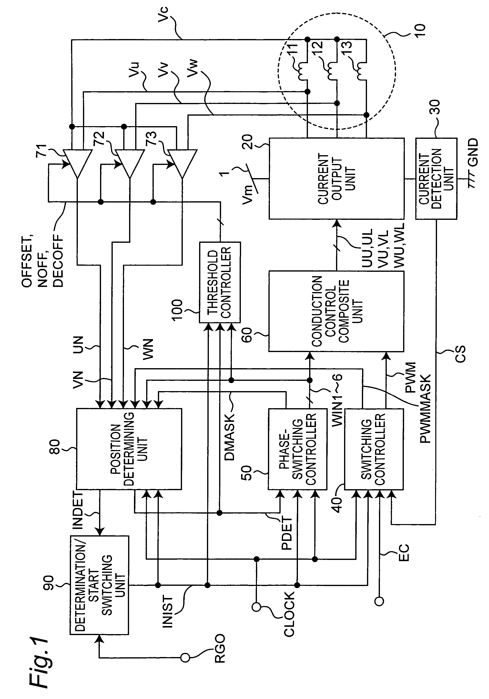 Motor driving apparatus and motor driving method