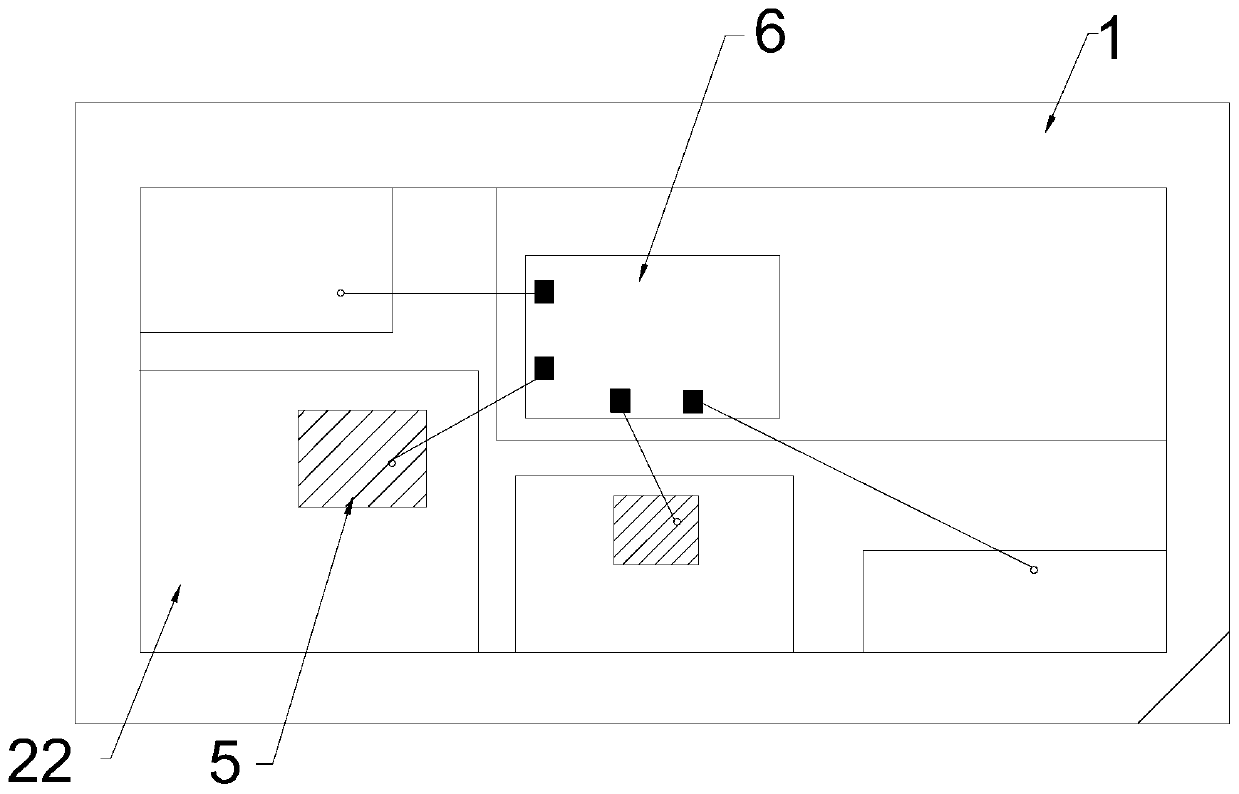 IC side light-emitting LED with internal drive