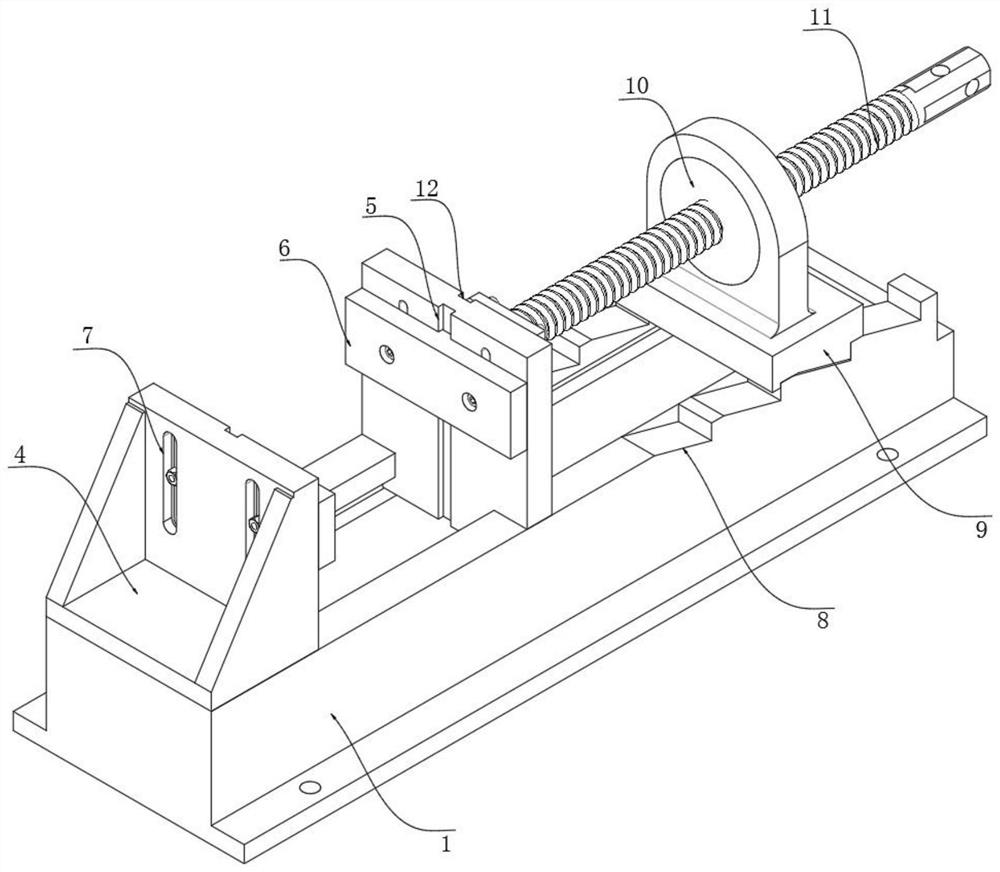 Simple adjustable bench clamp