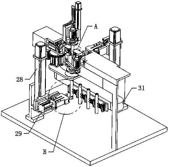 Fishing gig handle preassembly correction mechanism