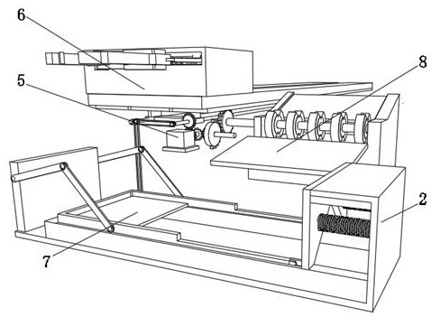 Self-locking function type clamping device based on textile bobbin