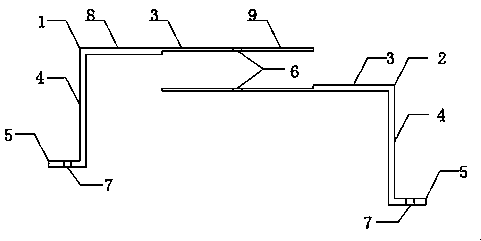 Anchor rod fixing device for tunnel construction and installation method thereof