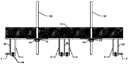 Anchor rod fixing device for tunnel construction and installation method thereof