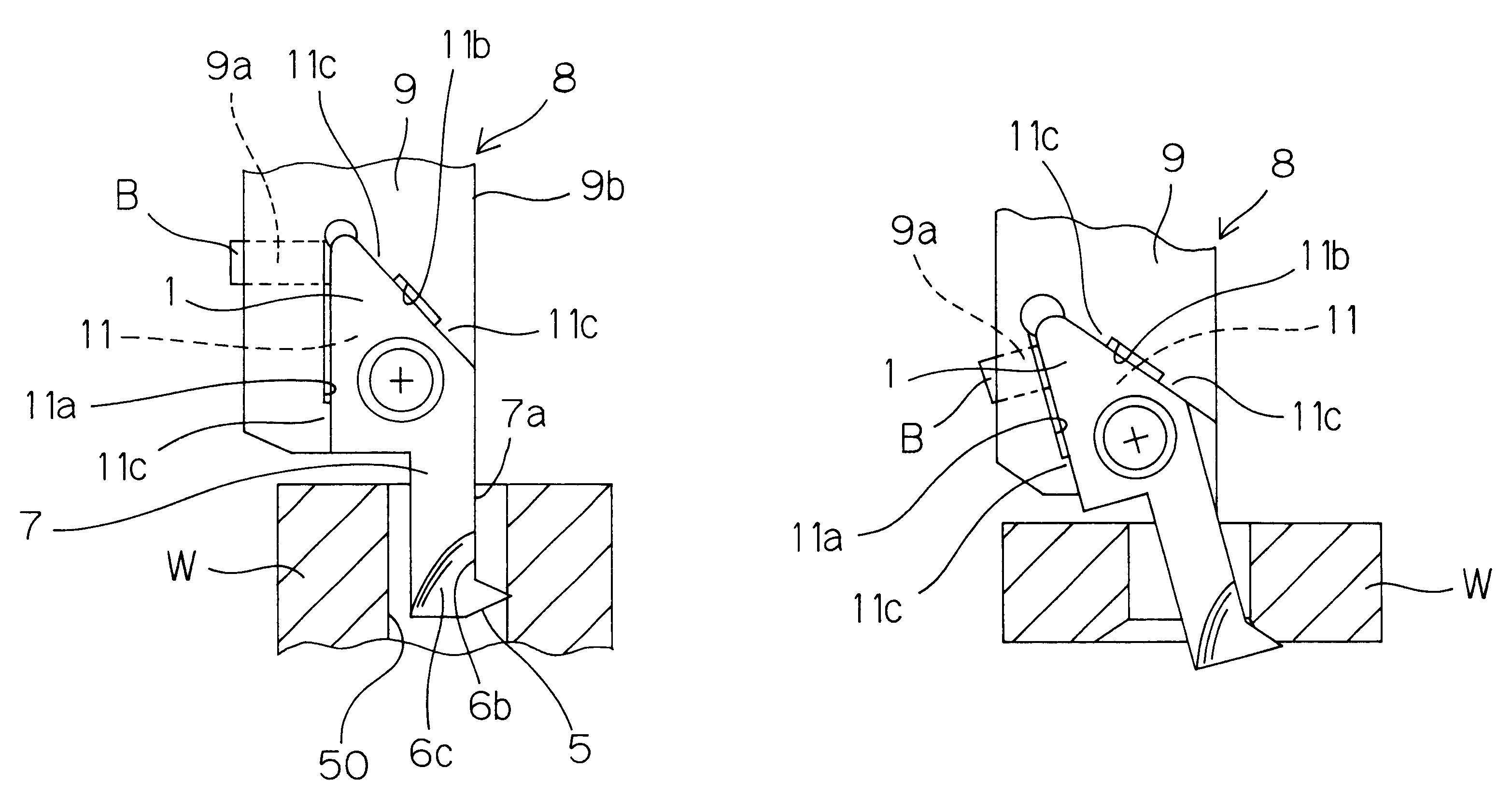 Indexable insert and cutting tool having indexable insert