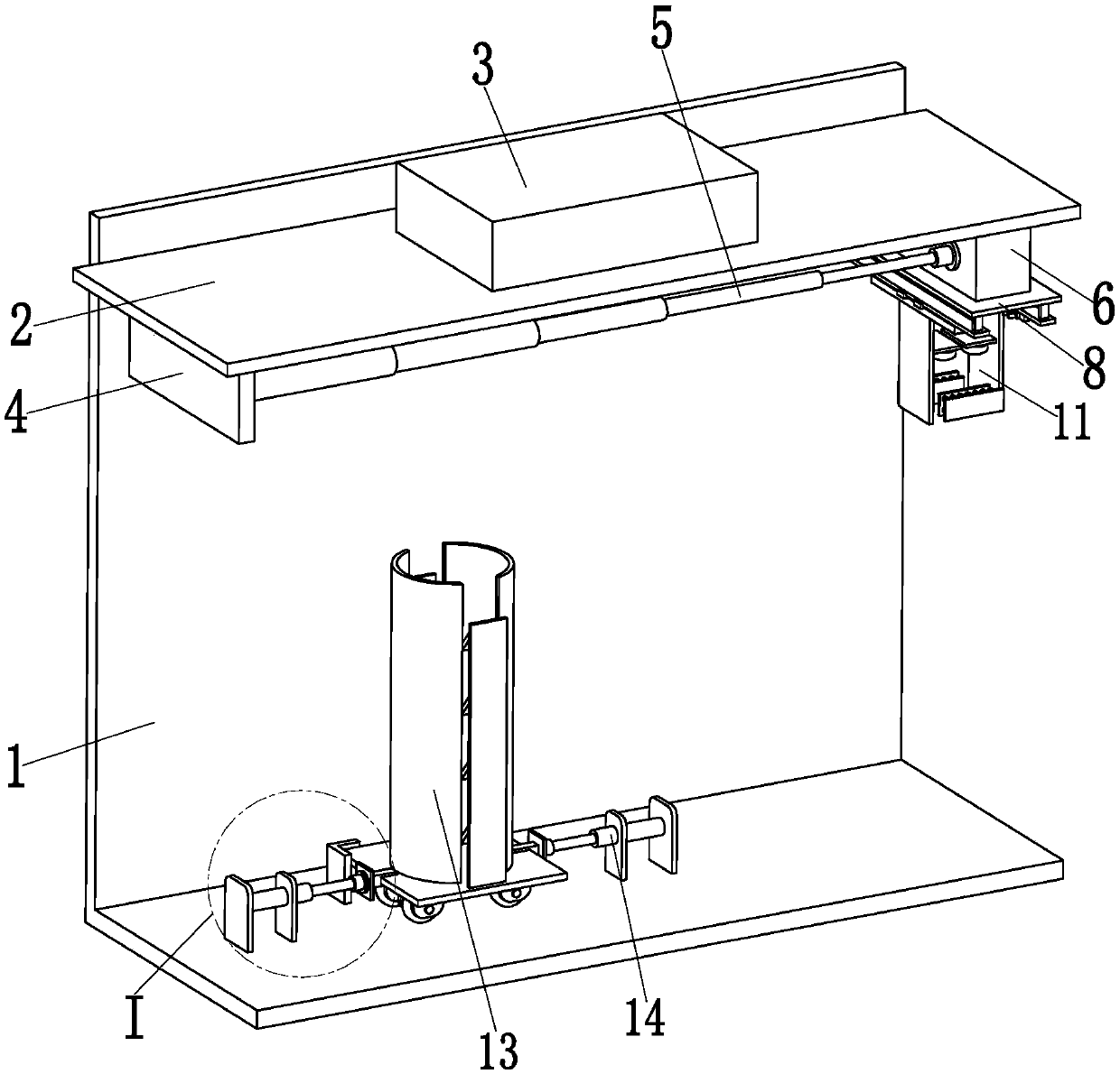 An industrial automatic palletizing robot