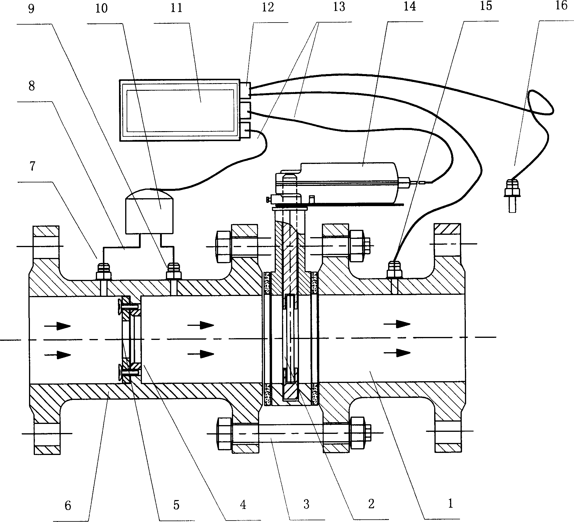 Control method for dynamic balancing electric regulating valve with energy metering function and valve thereof