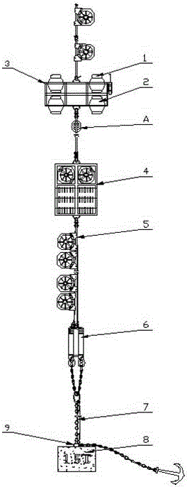 Large sample-loading amount multifunctional deep sea environment sample frame, test device and test method