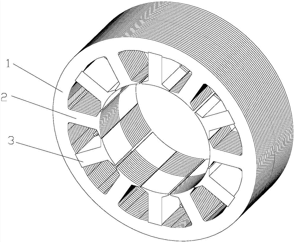 Stator assembly, motor and compressor