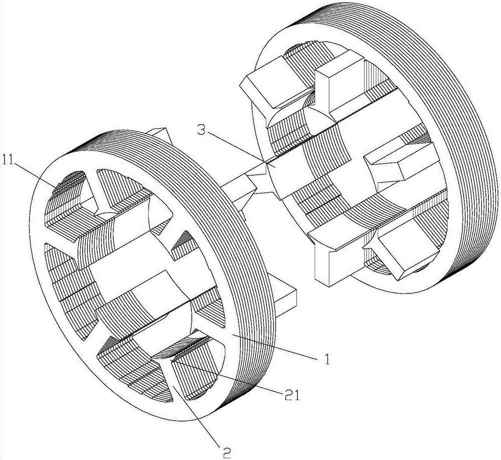 Stator assembly, motor and compressor