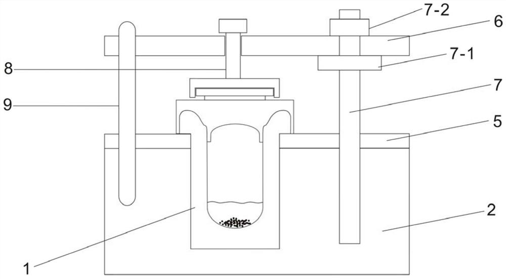 Integrated closed sample dissolving system and method