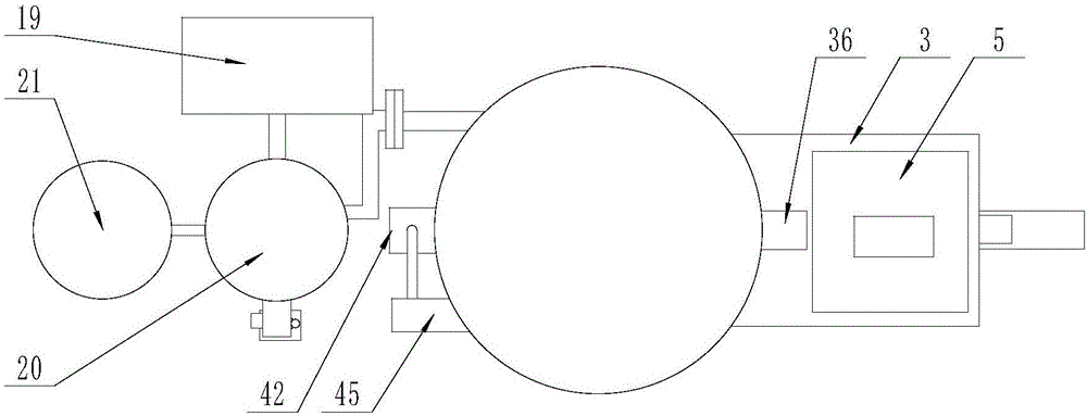 Permanent magnet rotation type environment-friendly quantitative-detection palm waste combustion turbine electricity generating equipment for power plant