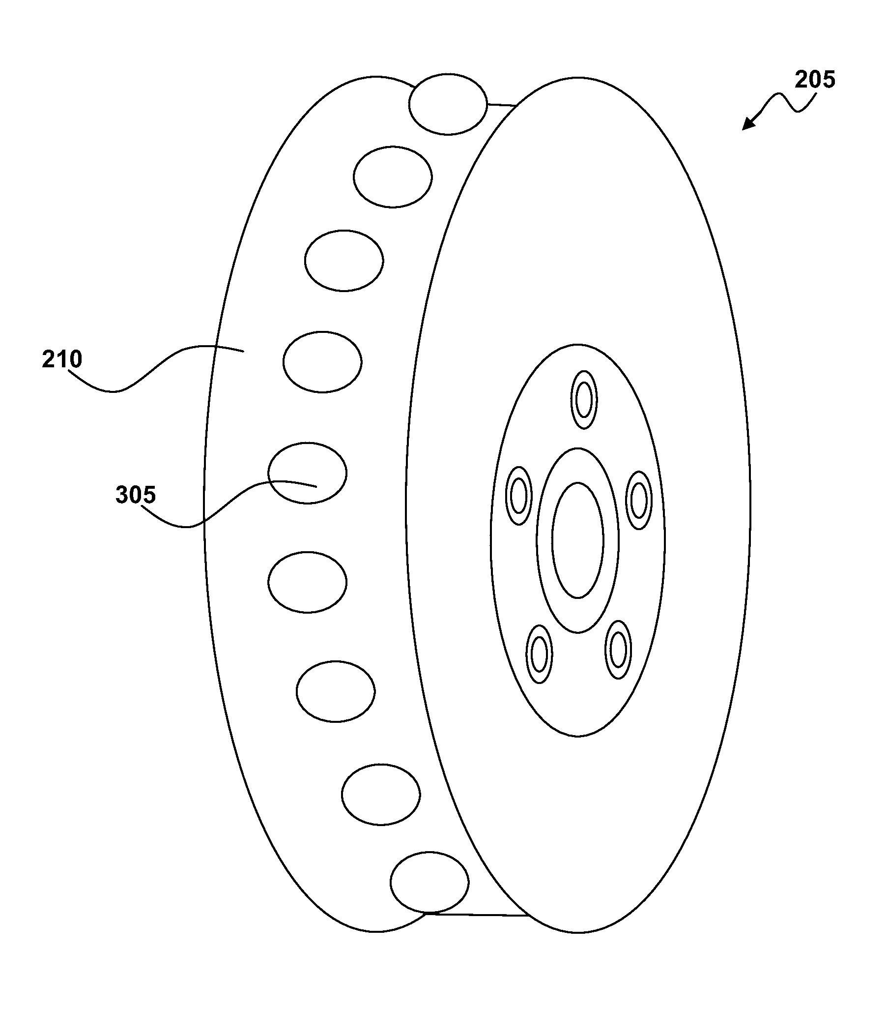 Safety system for vehicle tire blowout