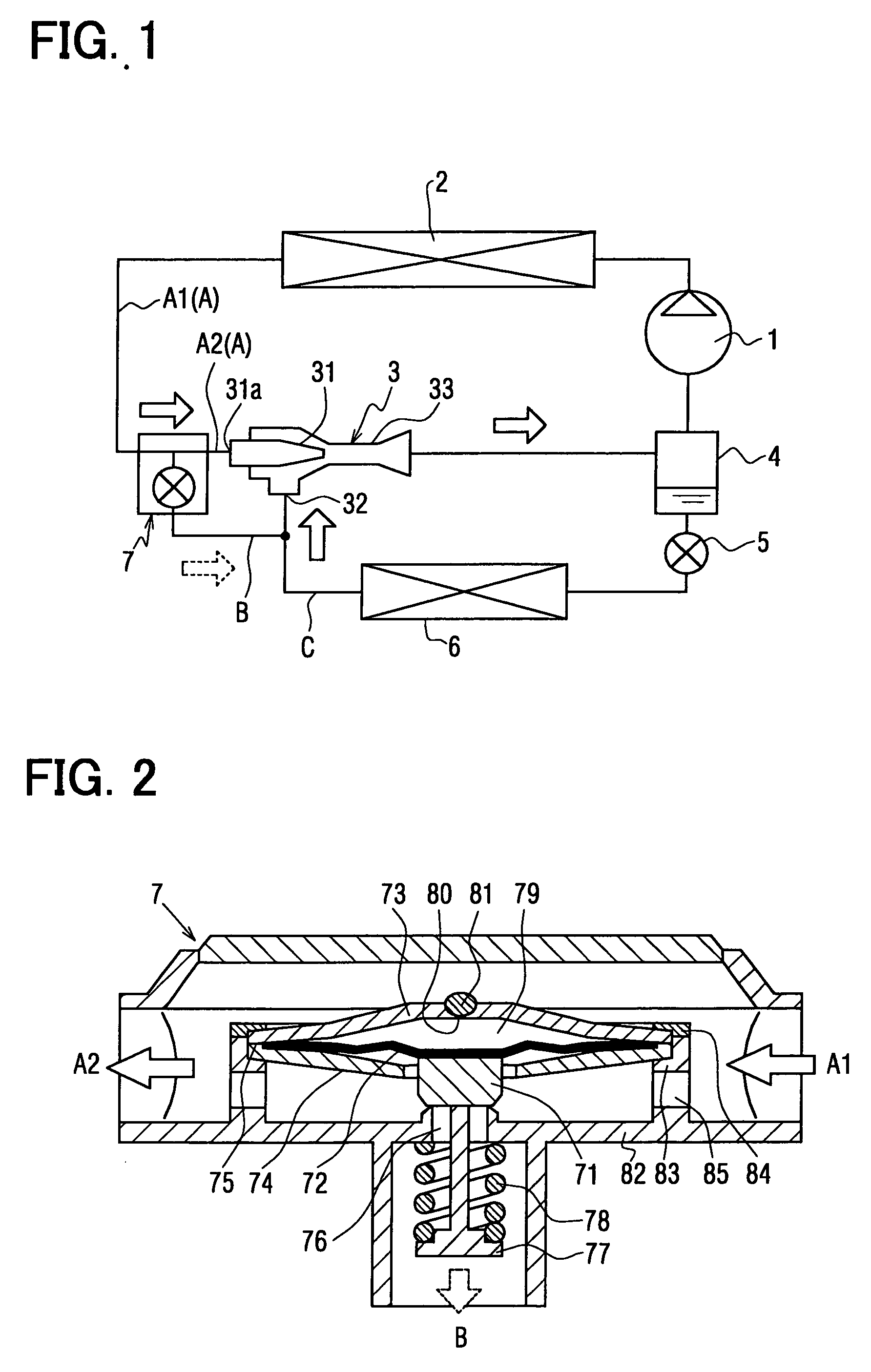 Refrigerant cycle with ejector