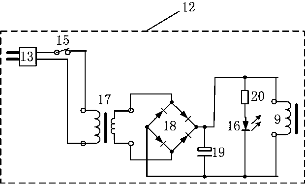 Single pendulum experiment instrument